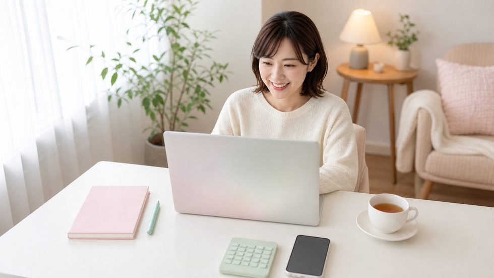 常連のお客様との会話風景(チャットレディの個室配信イメージ)
