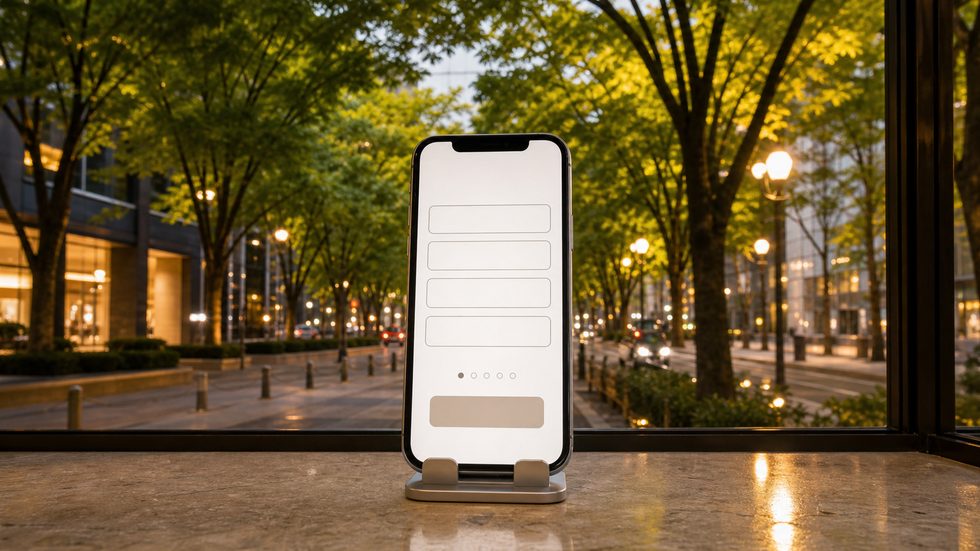 面接予約画面（スマホ・簡単予約・偽名OK）