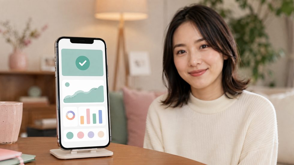 日払い振込の明細を確認するスマホ画面（チャットレディの収入イメージ）