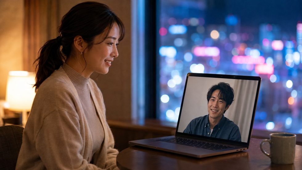 2ショット配信のイメージ(1対1の指名会話・報酬割増の仕組み)