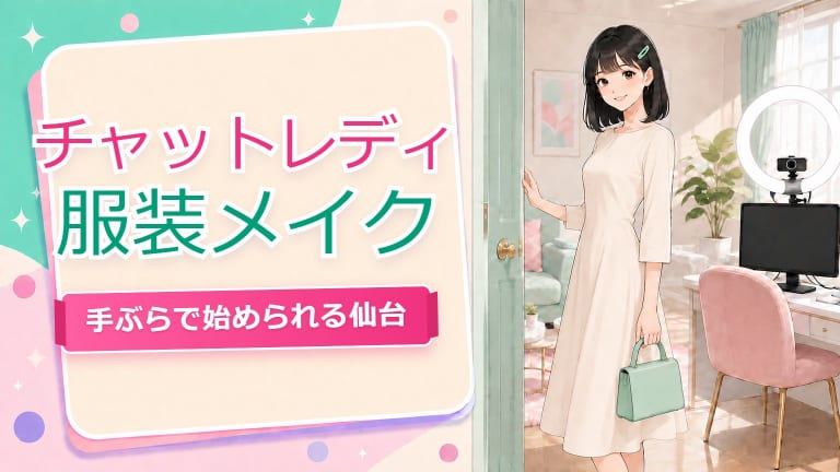 チャットレディ服装メイク持ち物【仙台】手ぶらで始められる準備ガイド