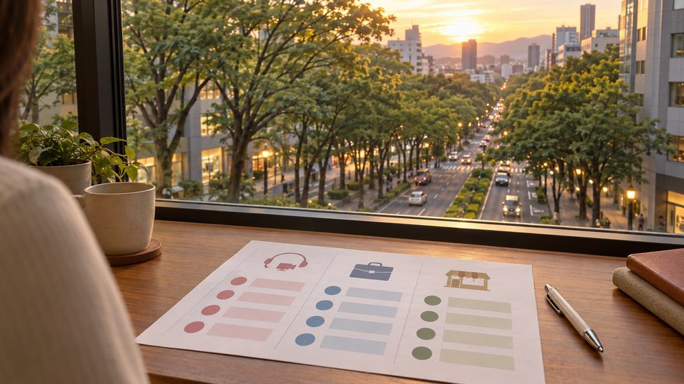 チャットレディと風俗の違いを示す比較表