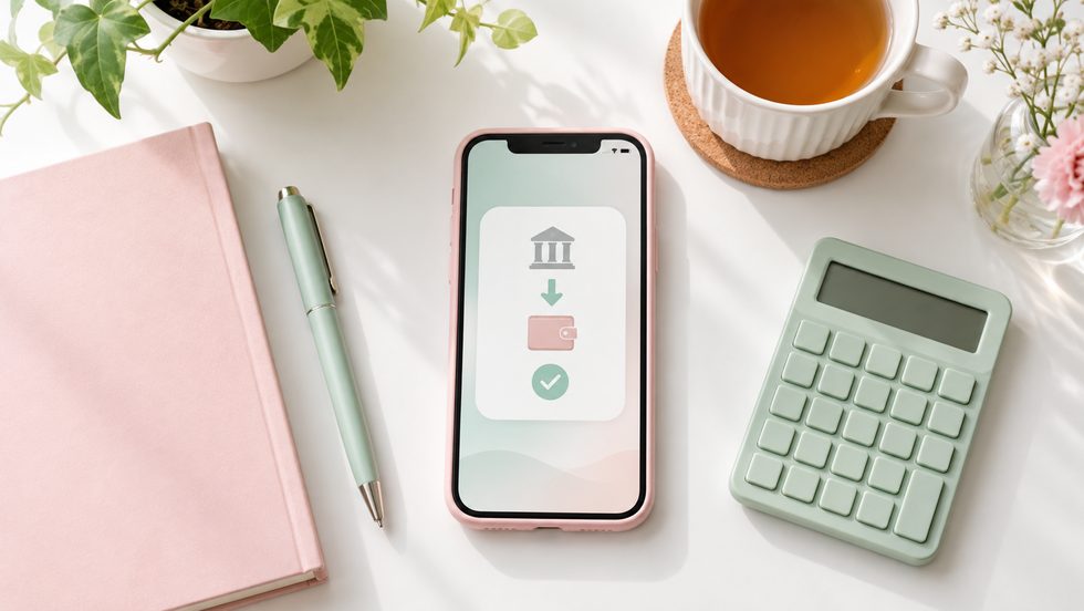 日払い振込のイメージ(スマホの振込明細)