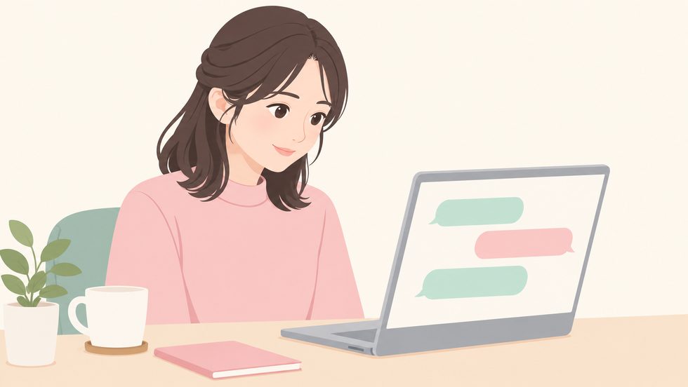 角を立てない断り方の例文を確認するチャットレディ