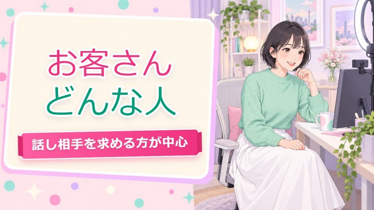 チャットレディ お客さん どんな人【仙台2026】年齢も職業もさまざま