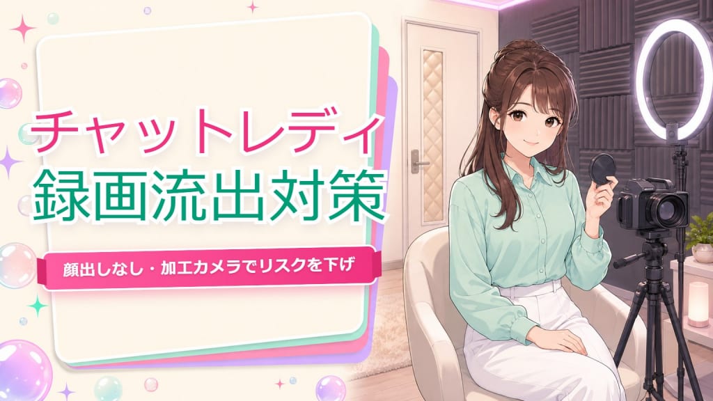 チャットレディ録画流出対策【仙台】リスクを大きく下げる7つの方法