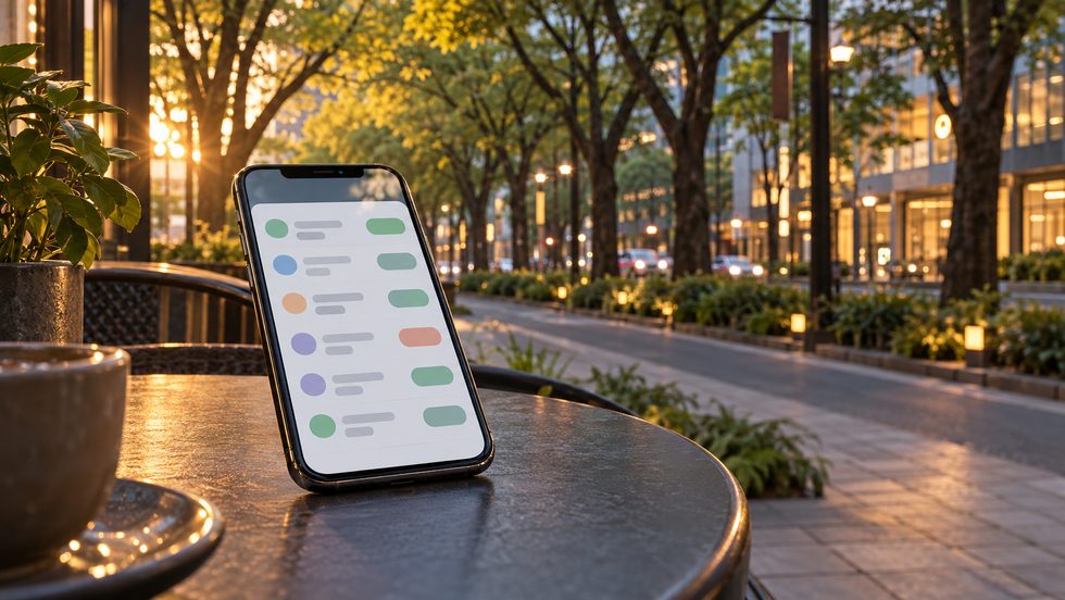 チャットレディの日払い振込記録をスマホで確認している画面