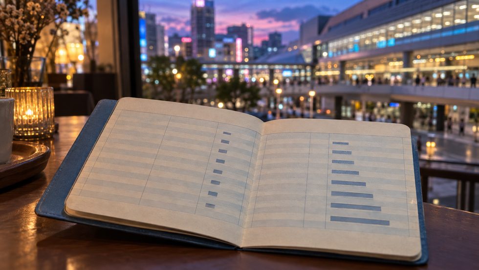 毎月の振込が記録された通帳のページ