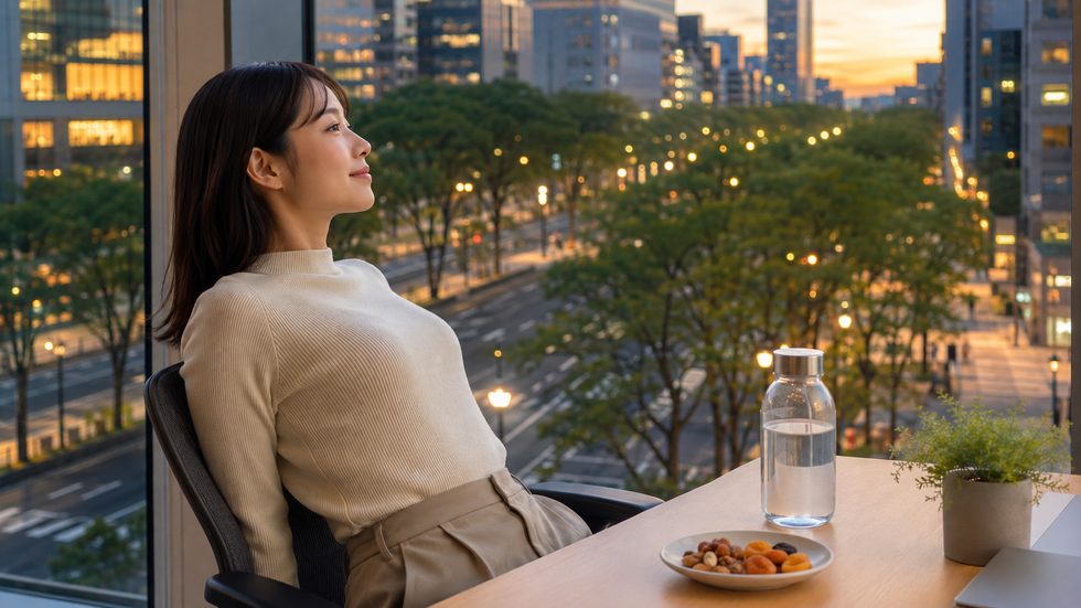 休憩時間の過ごし方(完全個室で人目を気にせず)