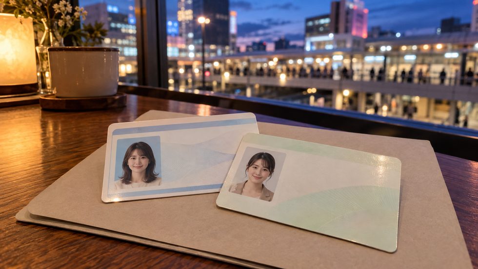 面接時の持ち物（顔写真付き身分証・運転免許証やマイナンバーカード）