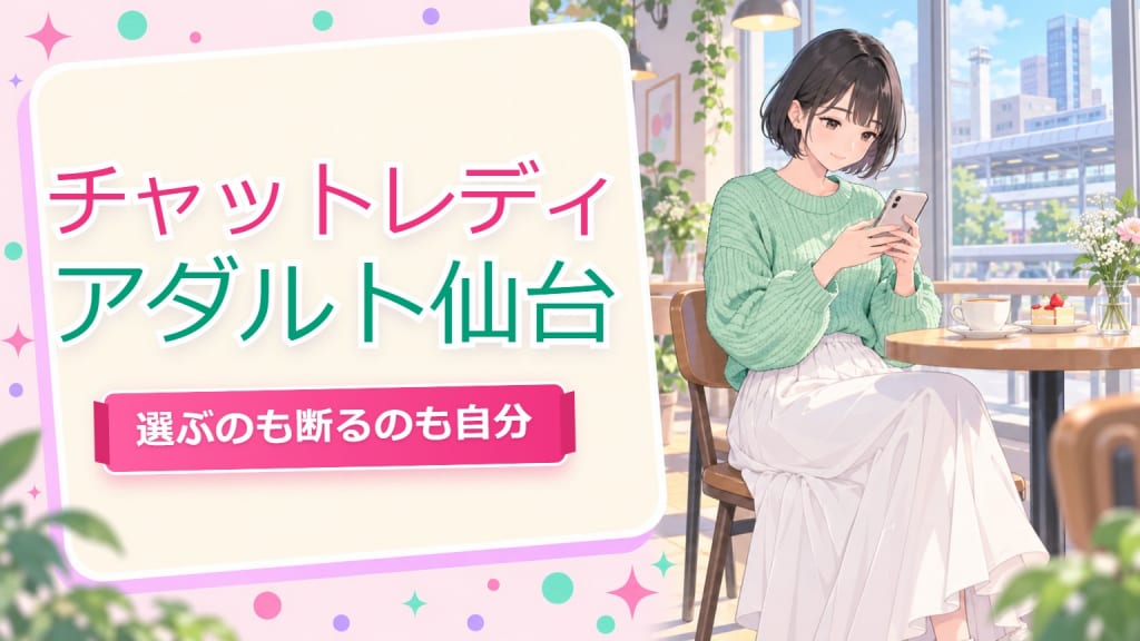 チャットレディ アダルト どこまで【仙台2026】断れる・強要なし