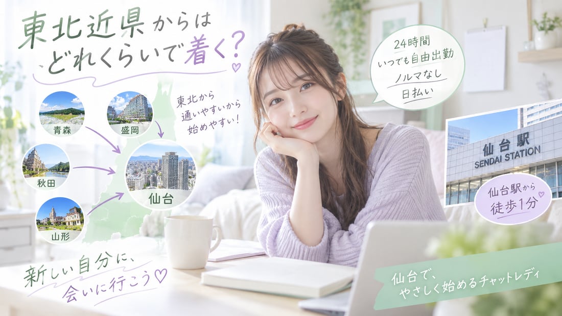 東北近県からは どれくらいで着く？♡／青森