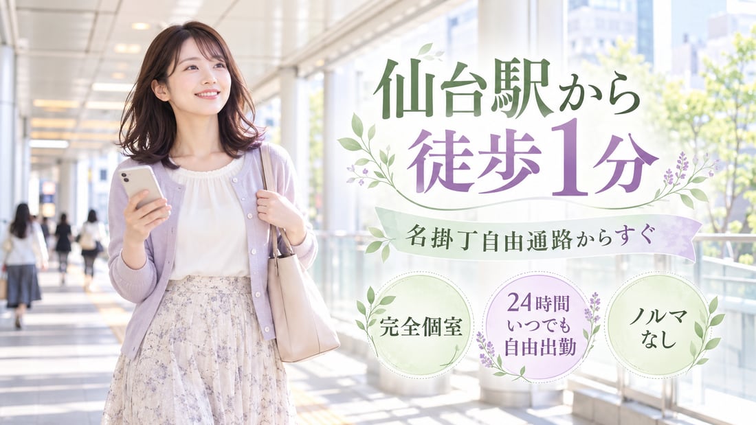 仙台駅から/徒歩1分