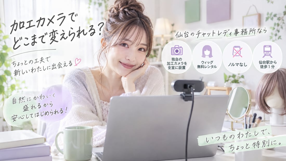 加工カメラでどこまで変えられる?/ちょっとの工夫で新しいわたしに出会える♡